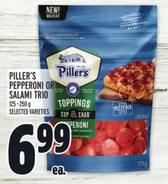 Metro PILLER'S PEPPERONI OR SALAMI TRIO offer