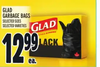 Metro GLAD GARBAGE BAGS offer