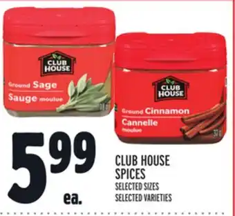 Metro CLUB HOUSE SPICES offer