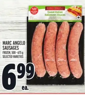 Metro MARC ANGELO SAUSAGES offer