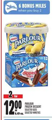 Metro PARLOUR FROZEN DESSERT offer