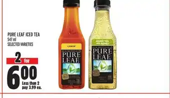Metro PURE LEAF ICED TEA offer