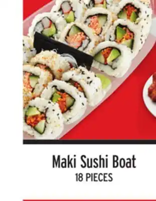 Metro MAKI SUSHI BOAT offer