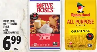 Metro ROBIN HOOD OR FIVE ROSES FLOUR offer
