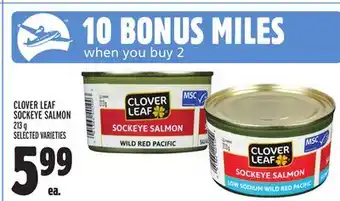Metro CLOVER LEAF SOCKEYE SALMON offer