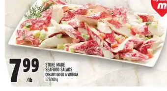 Metro STORE MADE SEAFOOD SALADS offer