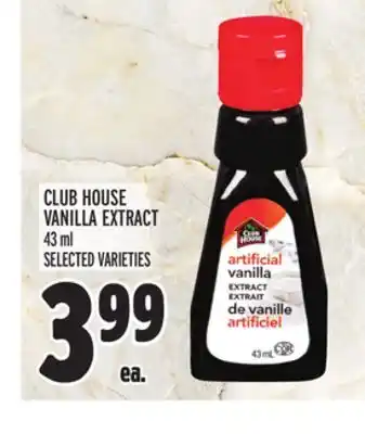 Metro CLUB HOUSE VANILLA EXTRACT offer