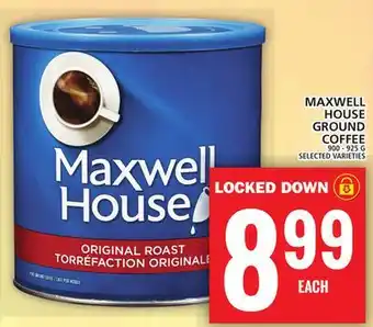 Food Basics MAXWELL HOUSE GROUND COFFEE offer