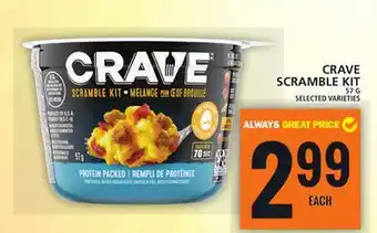 Food Basics CRAVE SCRAMBLE KIT offer