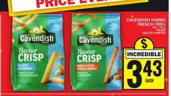 Food Basics CAVENDISH FARMS FRENCH FRIES offer