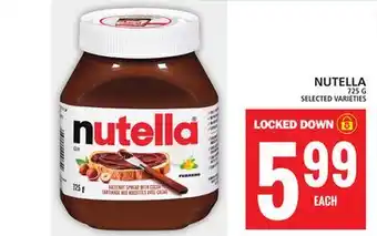 Food Basics NUTELLA offer