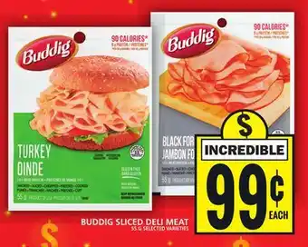 Food Basics BUDDIG SLICED DELI MEAT offer