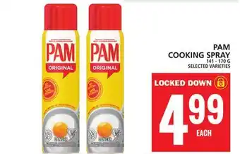 Food Basics PAM COOKING SPRAY offer