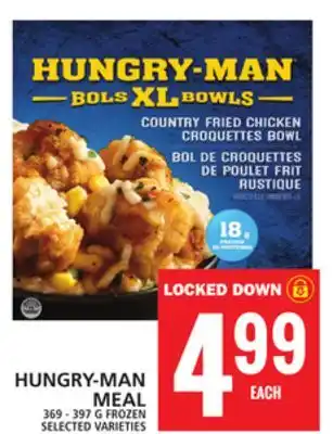 Food Basics HUNGRY-MAN MEAL offer