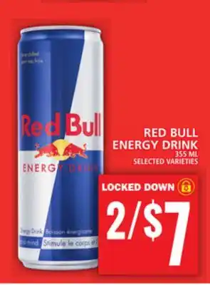 Food Basics RED BULL ENERGY DRINK offer