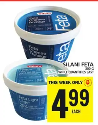 Food Basics SILANI FETA offer