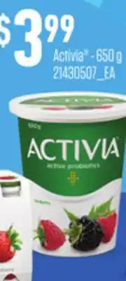 Loblaws ACTIVIA - 650 G offer