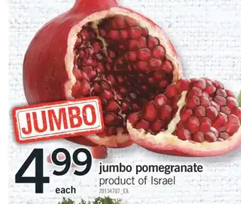 Fortinos JUMBO POMEGRANATE offer