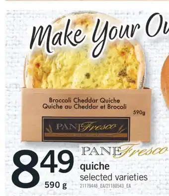 Fortinos QUICHE, 590 g offer