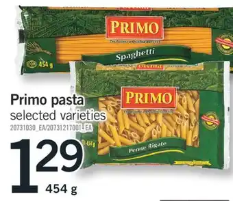 Fortinos PRIMO PASTA, 454 g offer