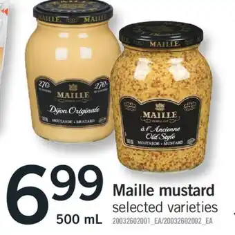 Fortinos MAILLE MUSTARD, 500 mL offer