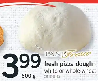 Fortinos FRESH PIZZA DOUGH 600 G offer
