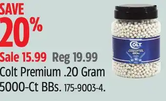 Canadian Tire Colt Premium offer