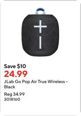 Staples JLab Go Pop Air True Wireless - Black offer