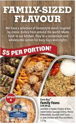 Farm Boy Farm Boy Family Faves offer