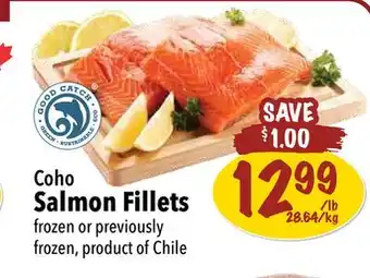 Farm Boy Coho Salmon Fillets offer
