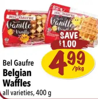 Farm Boy Bel Gaufre Belgian Waffles offer