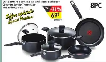 Sushi Shop Cookware Set with Thermo-Spot Heat Indicator offer