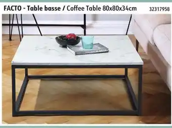 Sushi Shop FACTO Coffee Table offer