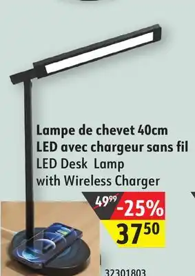 Sushi Shop LED avec chargeur sans fil LED Desk Lamp offer