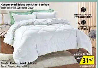 Sushi Shop Bamboo Feel Synthetic Duvet offer