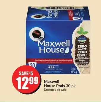 FreshCo Maxwell House Pods 30 pk offer