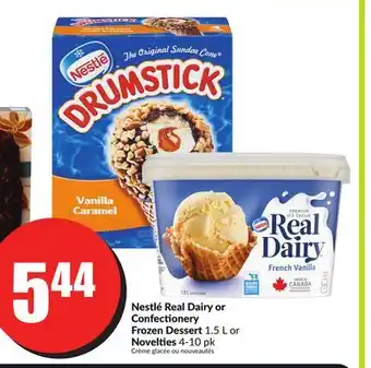 Chalo FreshCo Nestlé Real Dairy or Confectionery Frozen Dessert offer