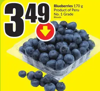 Chalo FreshCo Blueberries 170 g Product of Peru No. 1 Grade offer