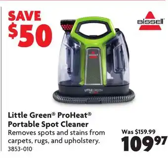 Home Hardware Little Green ProHeat Portable Spot Cleaner offer