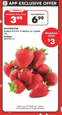 Valu-mart FRAISES, 1 lb offer