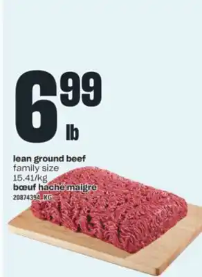 Valu-mart BŒUF HACHÉ MAIGRE offer