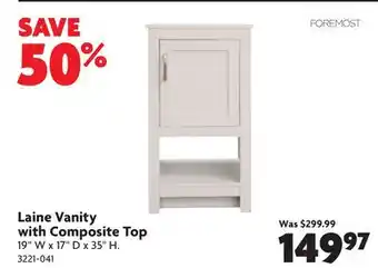 Home Hardware Laine Vanity with Composite Top offer