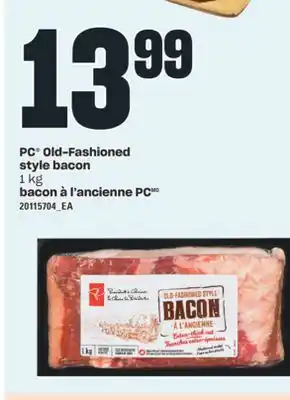 Valu-mart BACON À L'ANCIENNE PC, 1 kg offer