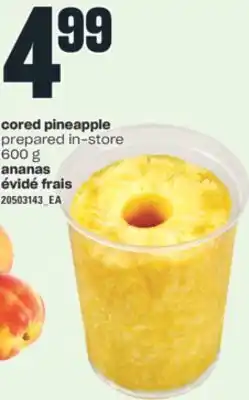 Valu-mart ANANAS ÉVIDÉ FRAIS, 600 g offer