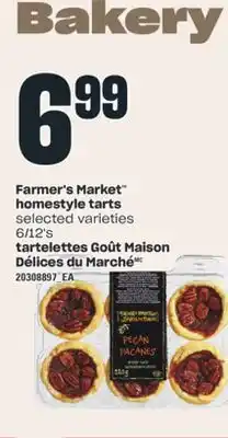 Valu-mart TARTELETTES GOÛT MAISON DÉLICES DU MARCHÉ, 6/12's offer
