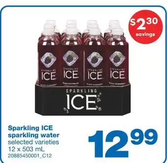 Wholesale Club SPARKLING ICE SPARKLING WATER, 12 x 503 mL offer