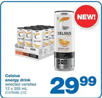 Wholesale Club ENERGY DRINK, 12 x 355 mL offer