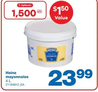 Wholesale Club MAYONNAISE, 4 L offer