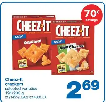 Wholesale Club CRACKERS, 191/200 g offer