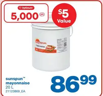 Wholesale Club MAYONNAISE, 20 L offer